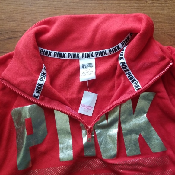 Victoria Secret Pink half zip top and leggings - Picture 2 of 8